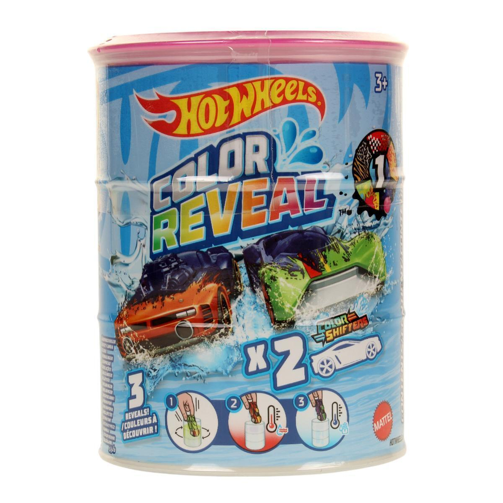 Hot Wheels Набор-сюрприз Меняющие цвет машинки 2шт. (Mattel)