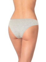 Трусики-слипы с ажурными вставками по бокам (Размер: L) (Цвет: серый)