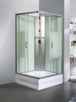 Душевая кабина МОНОМАХ 70/24 S МЗ 700х700х2100 10000005853 б/крыши квадрат
