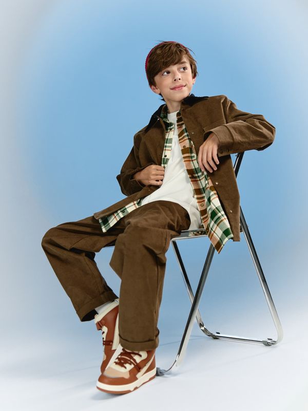 Рубашка вельветовая 