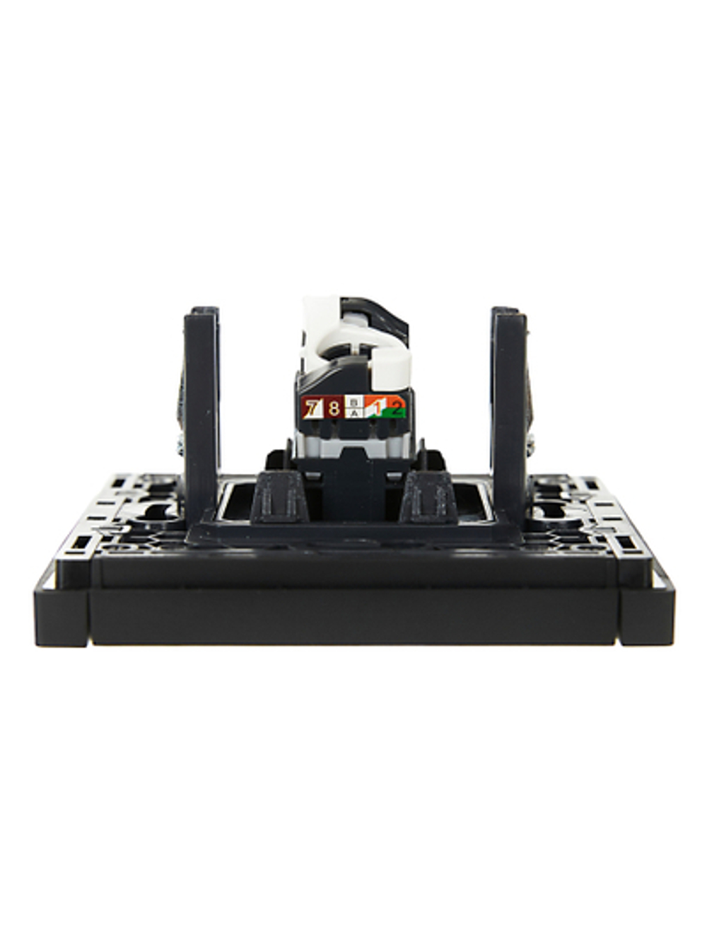 FORTE&PIANO Розетка компьютерная RJ45 кат.5E FP132 черный IEK