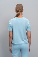 22699 Джемпер женский (голубой)