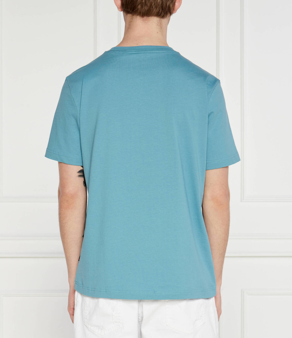 Футболка Te_Bossocean BOSS ORANGE - голубой(50515997)