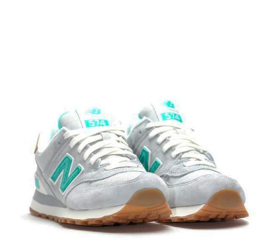 Кроссовки New Balance 574 Grey/Mint/Brown