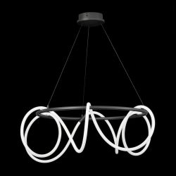 Citilux PYTHON CL220281 Люстра подвесная с пультом Чёрная