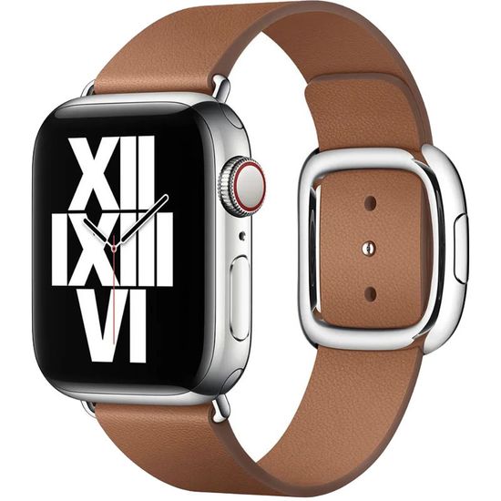 Apple Modern Buckle for Apple Watch 38|40|41mm S (135–150mm) Saddle Brown (Золотисто-коричневый)