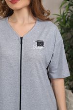 Халат Эва Виотекс СЕРЫЙ