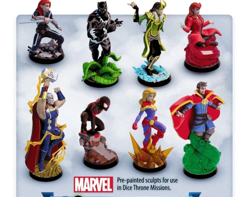 [Предзаказ] Marvel Pre-painted Hero Scultps