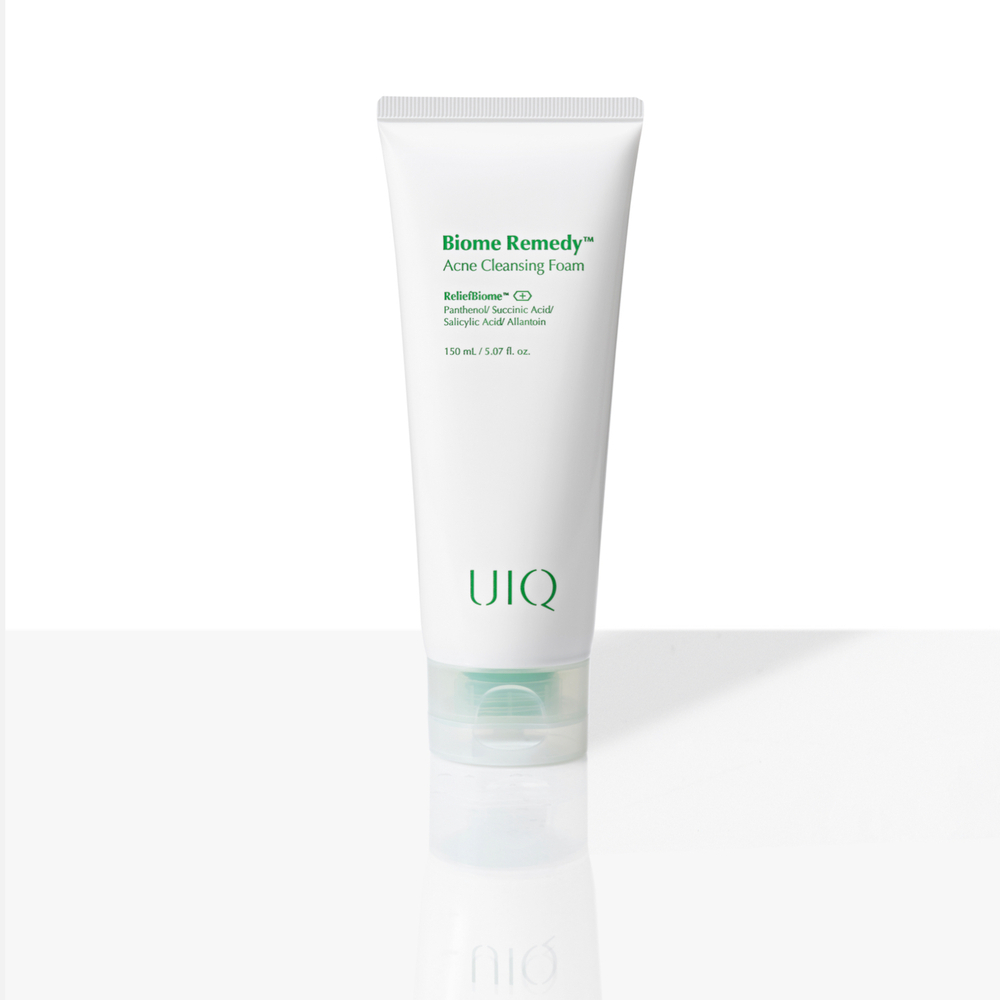 UIQ Biome Remedy Acne Cleansing Foam Очищающая пенка с постбиотиками против акне, 150 мл