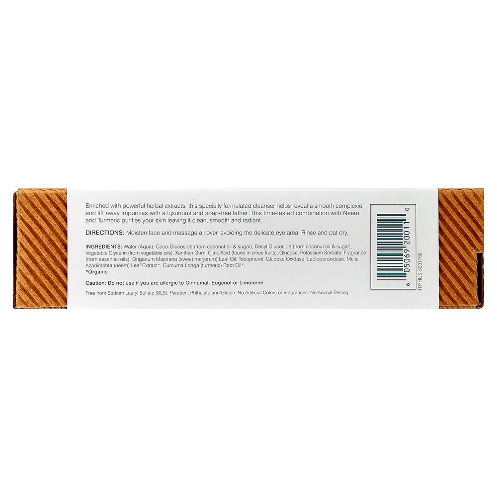 Himalaya, Botanique, Средство для умывания с нимом и куркумой, 5,07 жидкой унции (150 мл)