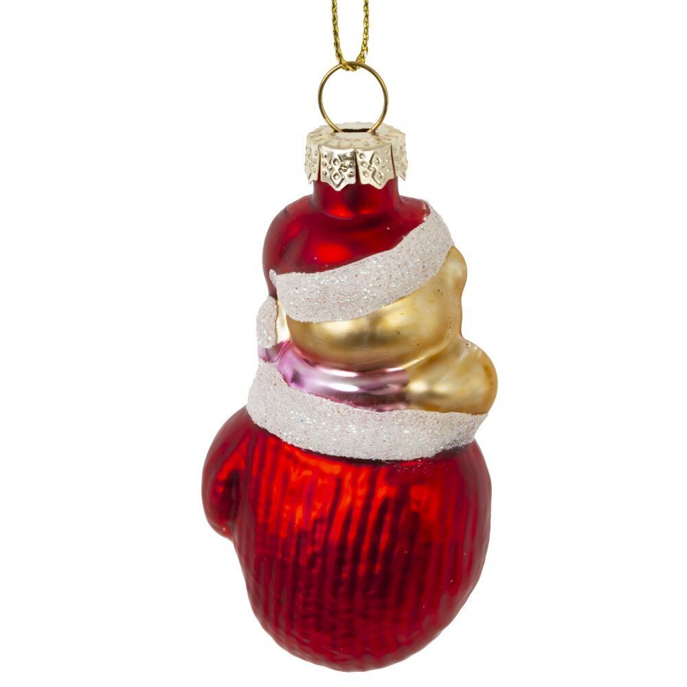 GAEM Украшение новогоднее "Варежка с мишкой", L4 W3 H9 см