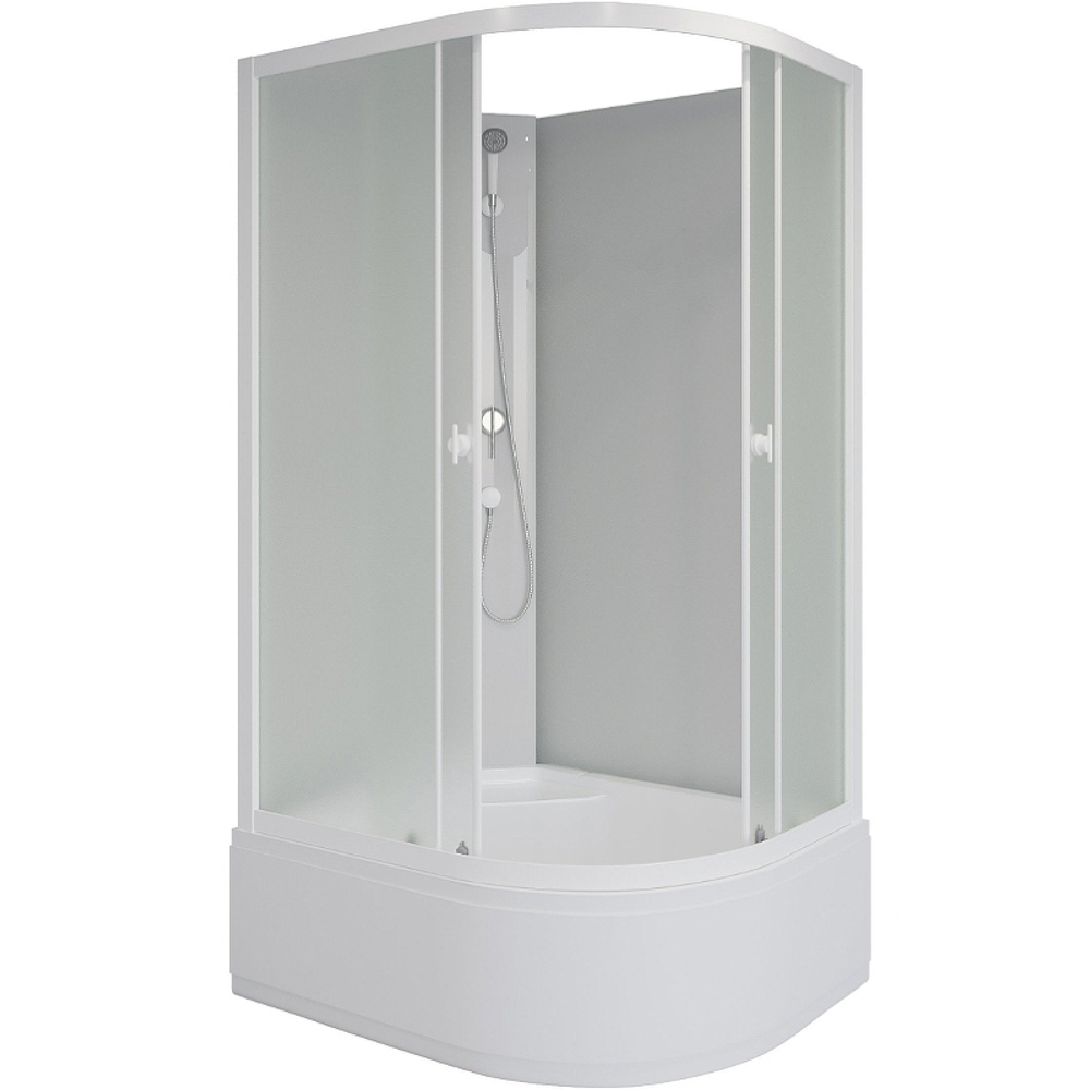 Душевая кабина Niagara Promo 90x70 L P90/70/40L/MT/BK без гидромассажа