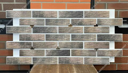 Клинкерная фасадная термопанель ППС Beryoza Ceramica Trevi Умбра 1150x540