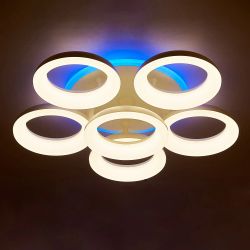 Citilux Паркер Смарт CL225A160E RGB Умная люстра Белая