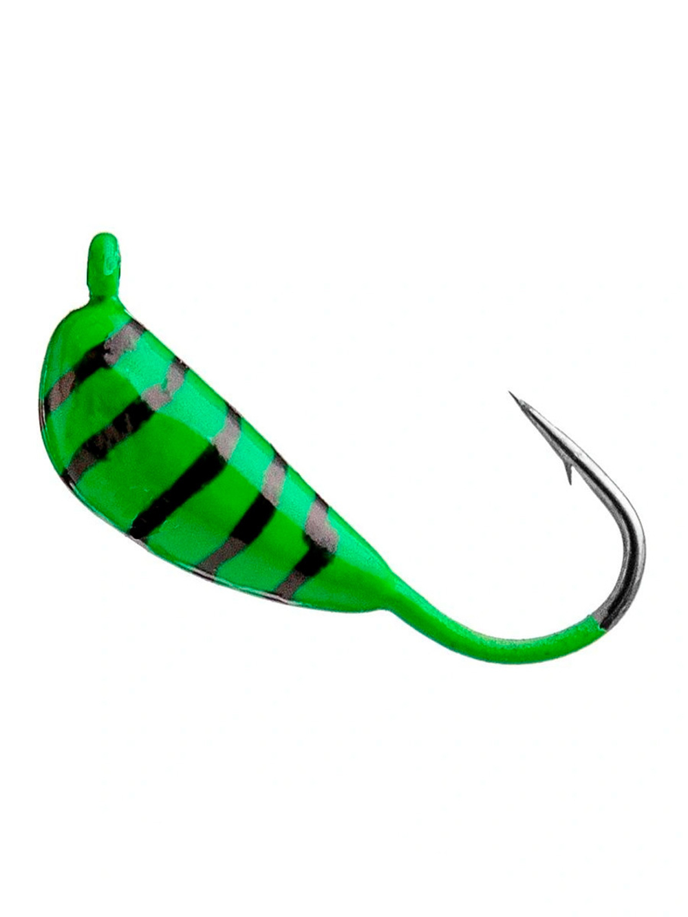 Мормышка Helios вольфрамовая банан спорт с ушком крашеная 3мм 0,60гр 521 (MW-6630-521)