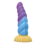 Фаллоимитатор Baile Unicorn силиконовый, с присоской, 22 см