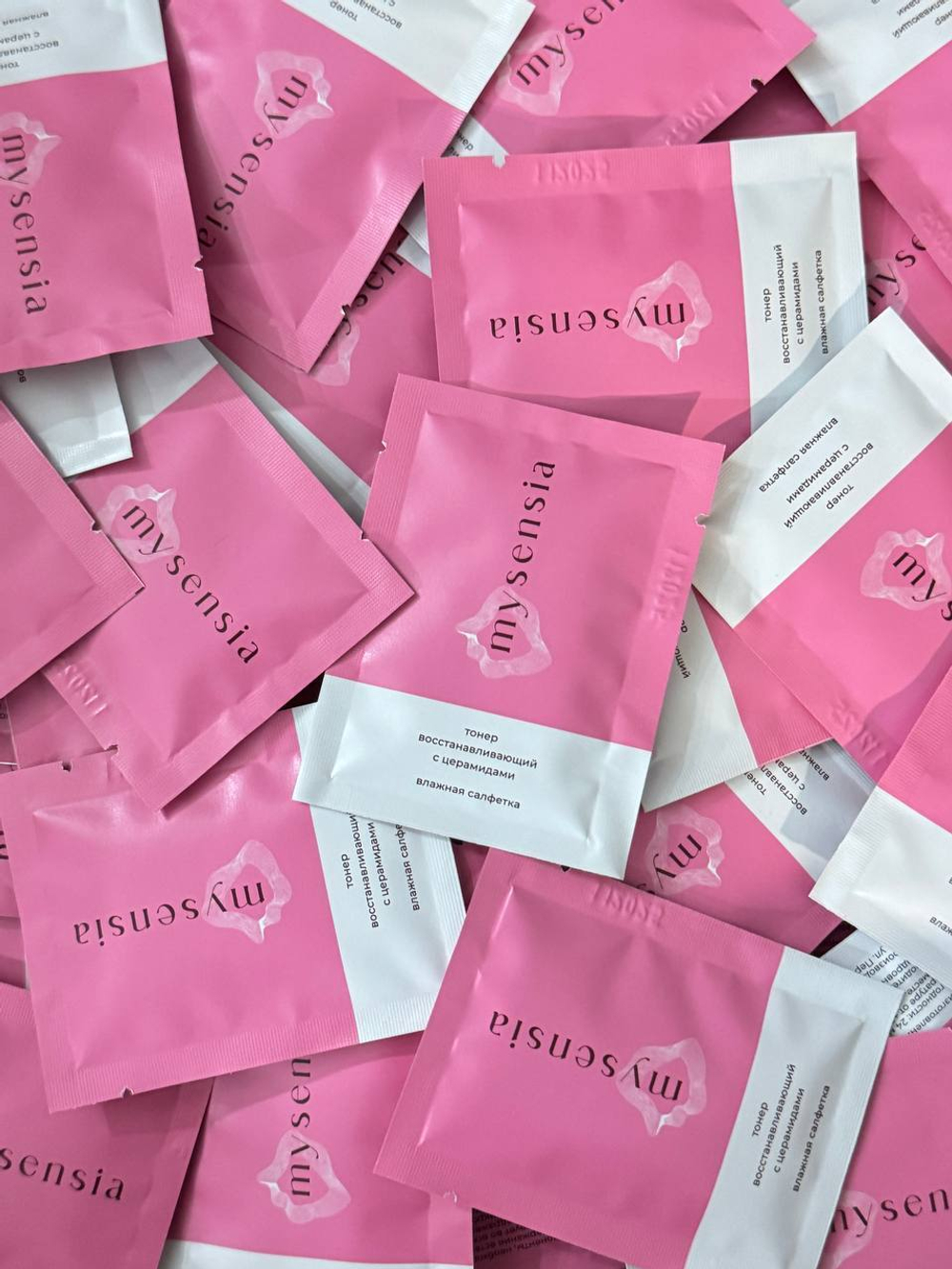 САЛФЕТКА (20шт) Тонер-лосьон восстанавливающий с церамидами