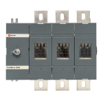 Рубильник 1250A 3P без рукоятки управления TwinBlock EKF