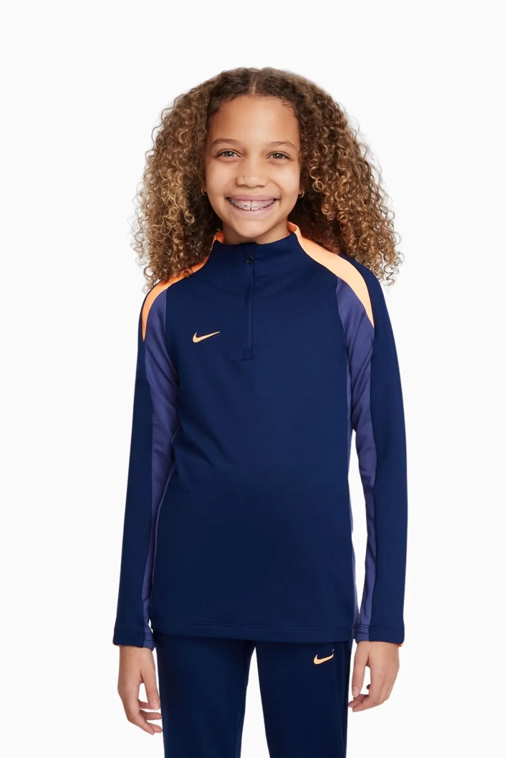 Кофта Nike Dri-Fit Strike Junior - темно-синий
