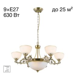 Citilux Адриана CL405293 Люстра подвесная Бронза