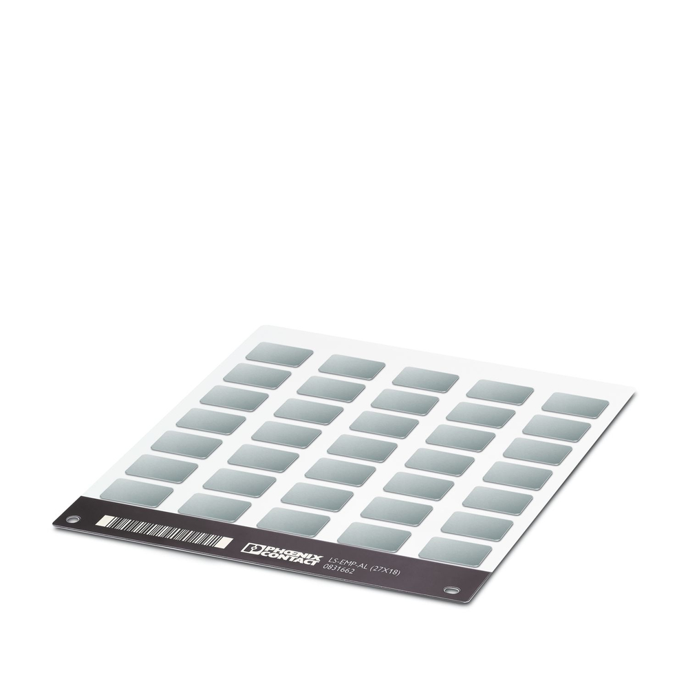 0831948 - LS-EMP-AL (27X18) CUS - Маркеры для устройств