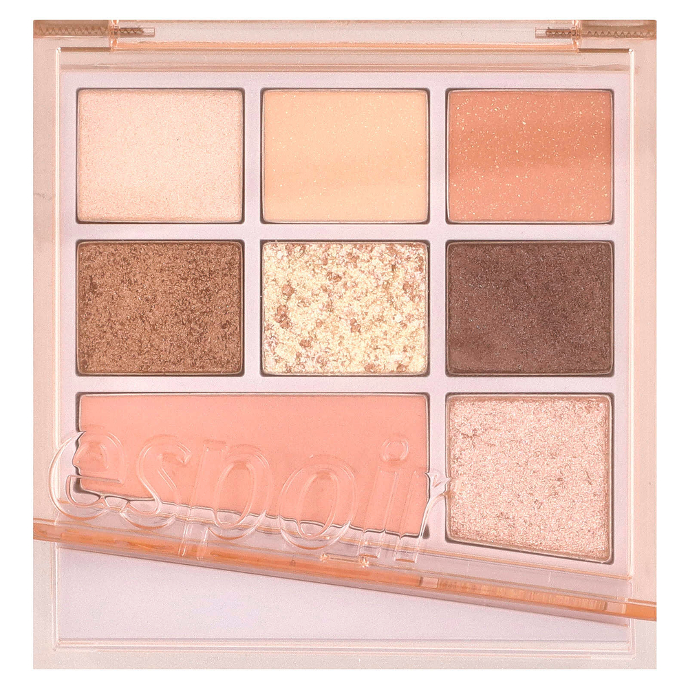 Espoir, Real Eye Palette All New, палитра теней для век, оттенок Chandelier, 1 шт.