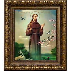 Фома Аквинский. Икона на холсте.