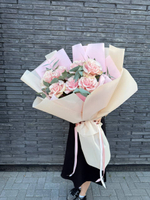 Букет розовых французких роз