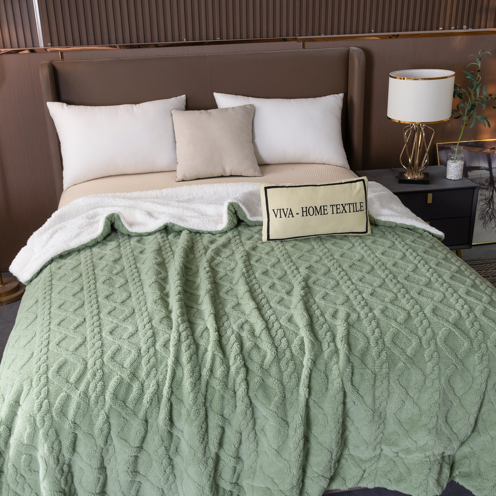 Плед Fluffy бамбуковая микрофибра FL002