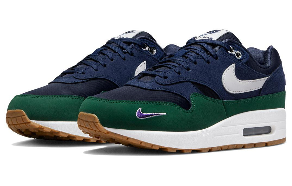 Кроссовки Nike Air Max 1 87 Qs "Gorge Green" (Женская размерная сетка)