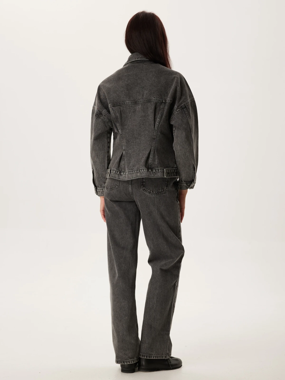 Жакет джинсовый АУРА, черный