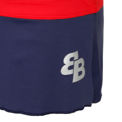 Женская теннисная юбка BB by Belen Berbel Nano Skirt Women - White, Multicoloured