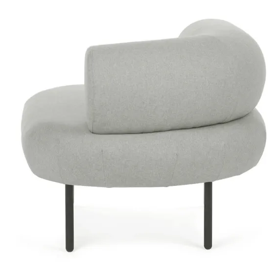 Кресло Adelaide L, серое