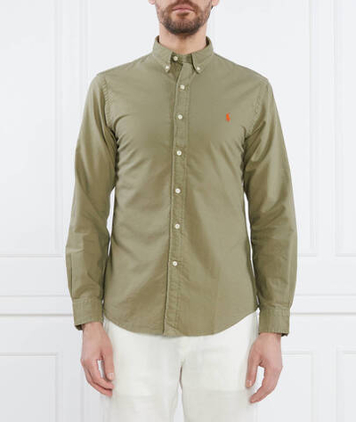 рубашка POLO RALPH LAUREN - зеленый(710804257)