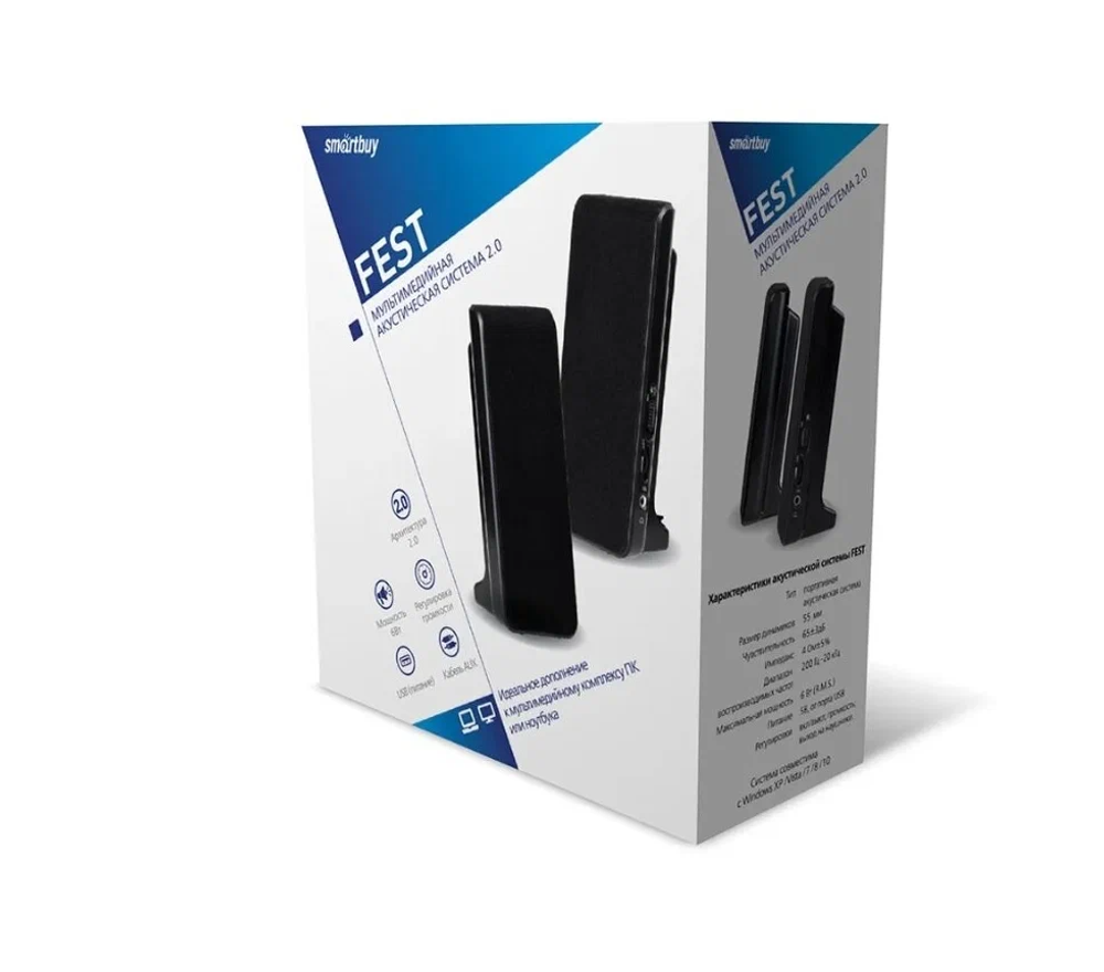 Акустика Smartbuy SBA-2500 Fest (USB 2.0 )