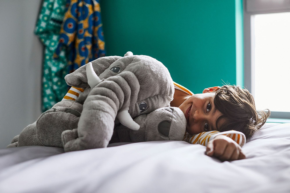 Мягкая игрушка IKEA JATTESTOR (ЙЭТТЕСТОР), Слон, 60 см