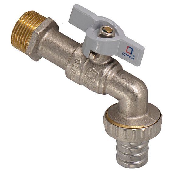 Кран шар. 1/2 водоразборный бабочка CTM СТАНДАРТ CWBB0012 купить в Москве и Московской области по низкой цене с доставкой по России — (2) Кран шар. 1/2 водоразборный бабочка CTM СТАНДАРТ CWBB0012 — (2)