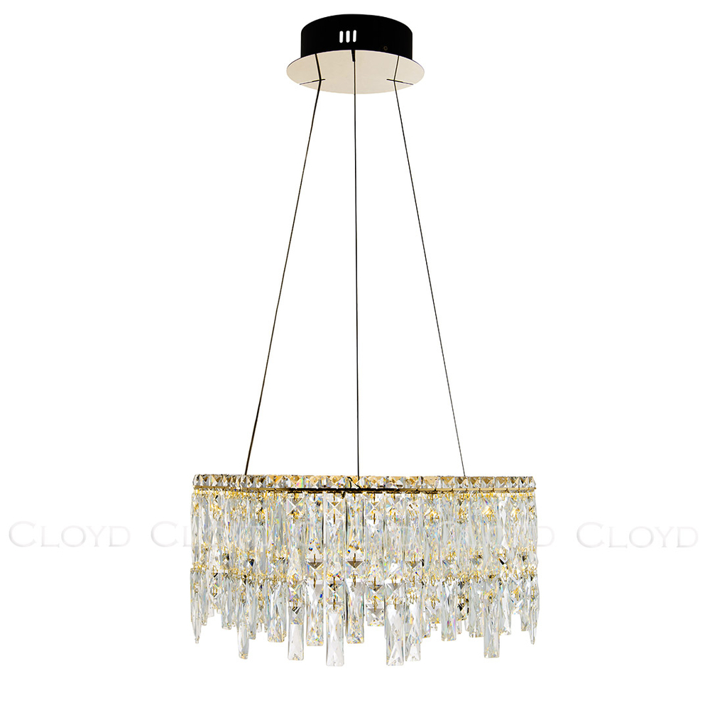 Люстра Cloyd ANTREA-A C1 / Ø48 см - золото (арт.11469)