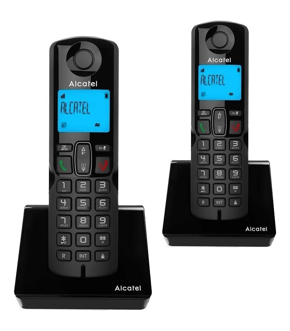 ALCATEL S230 DUO RU BLACK Радиотелефон [ATL1422788]