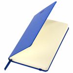 Ежедневник датированный 2023 А5 138x213 мм BRAUBERG "Metropolis Special", под кожу, синий, 114140