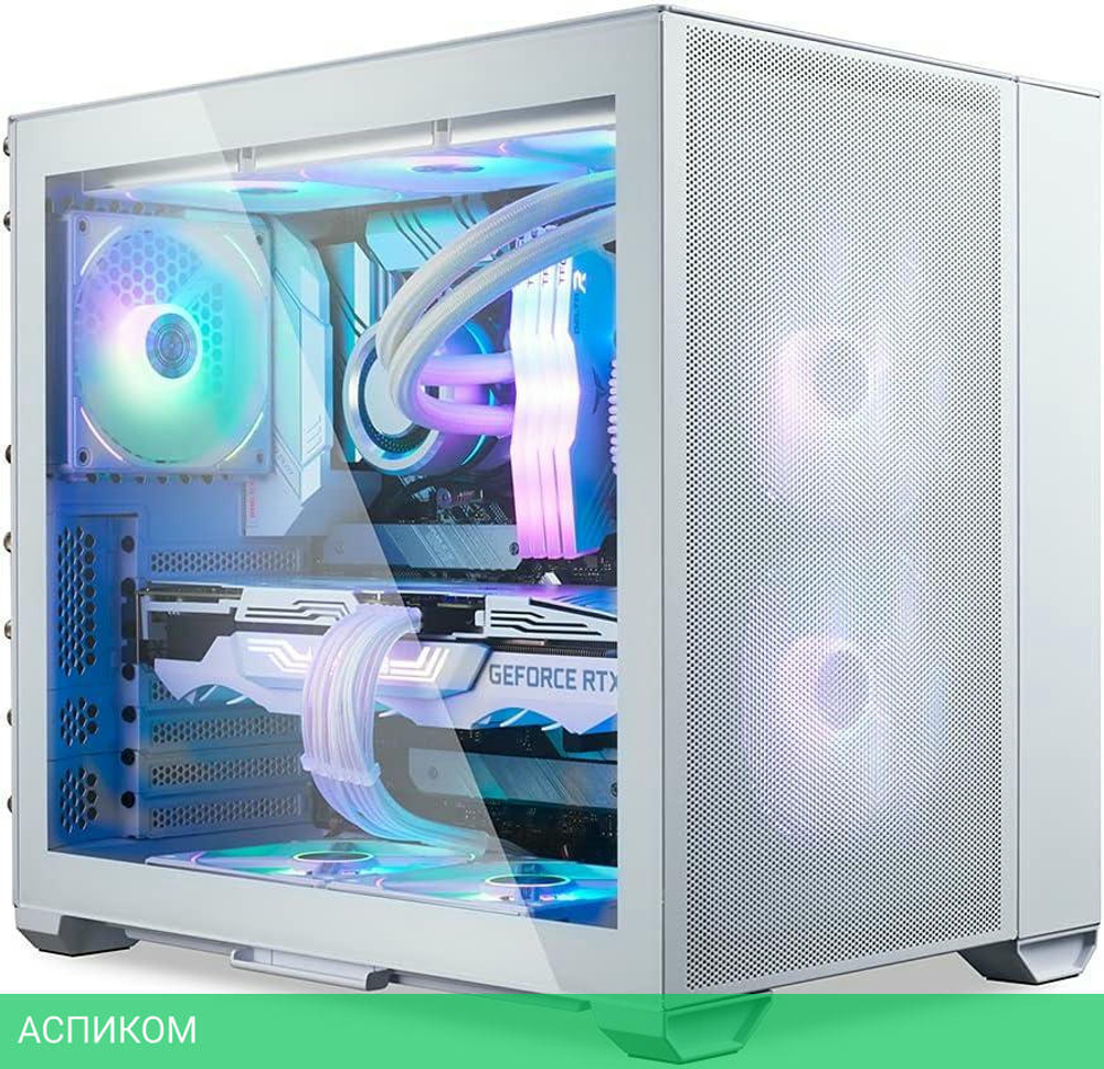 Корпус Lian Li O11 Air Mini E-ATX без БП белый (G99.O11AMW.00)
