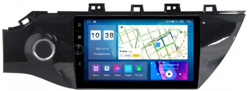 Магнитола для KIA Rio 4, Rio X-Line 2017-2020 (рамка под 9" с кнопкой) - Parafar PF105LHDAV на Android 12, Быстрая, CarPlay, 4G SIM-слот