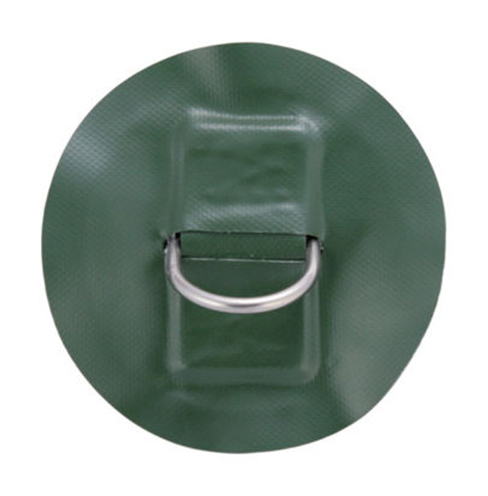 Кольцо D-образное малое, зеленое