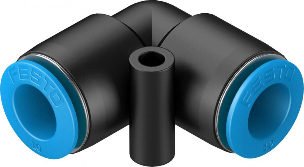 Фитинг цанговый угловой, прямой Festo QSL-10-50 (комплект 50 шт)
