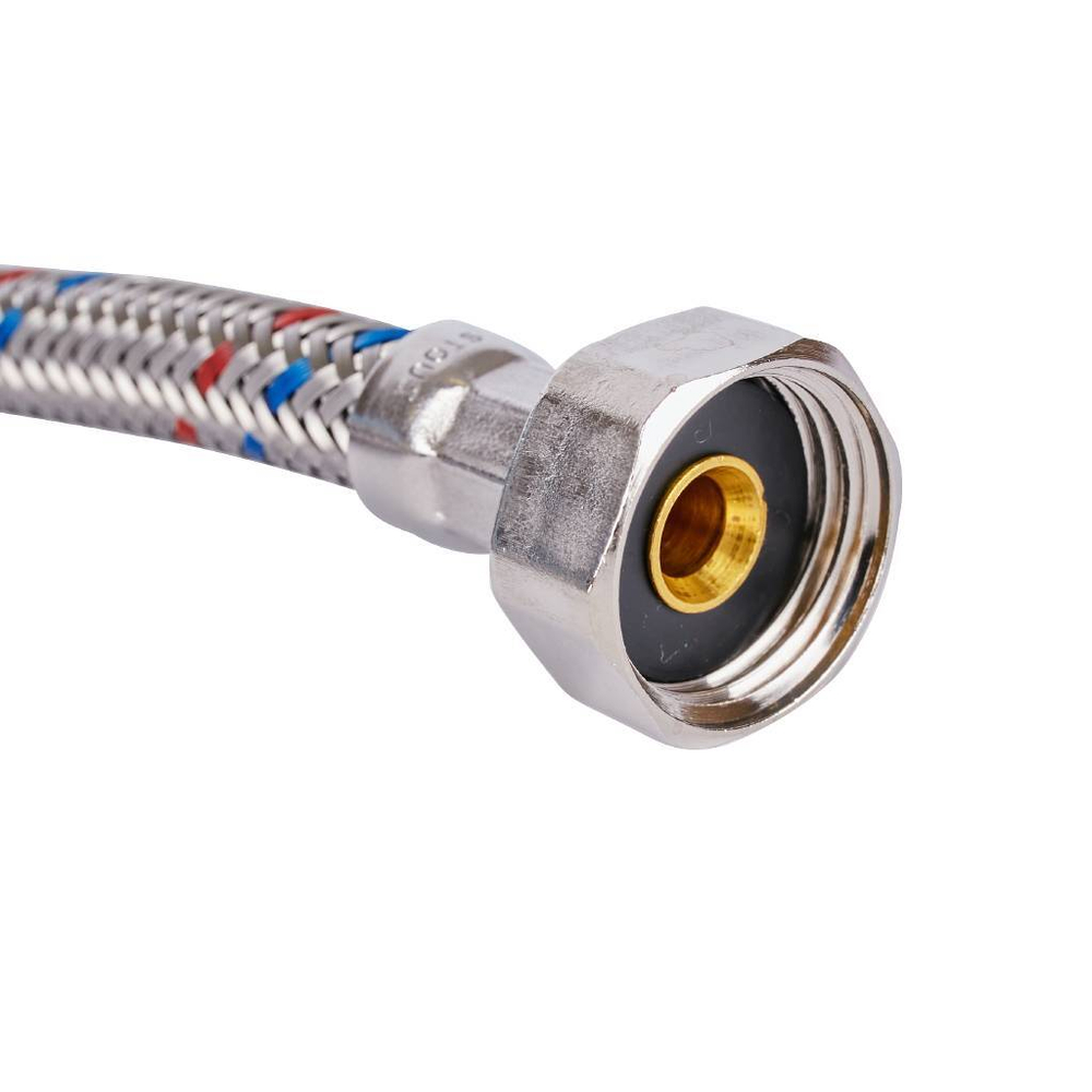 Гибкая подводка для воды Stout НР 1/2 х ВР 1/2,  длина 1500 мм