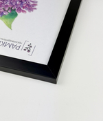 Фоторамка 30х40 см черная, без фактуры, арт. 3040.РУ2875