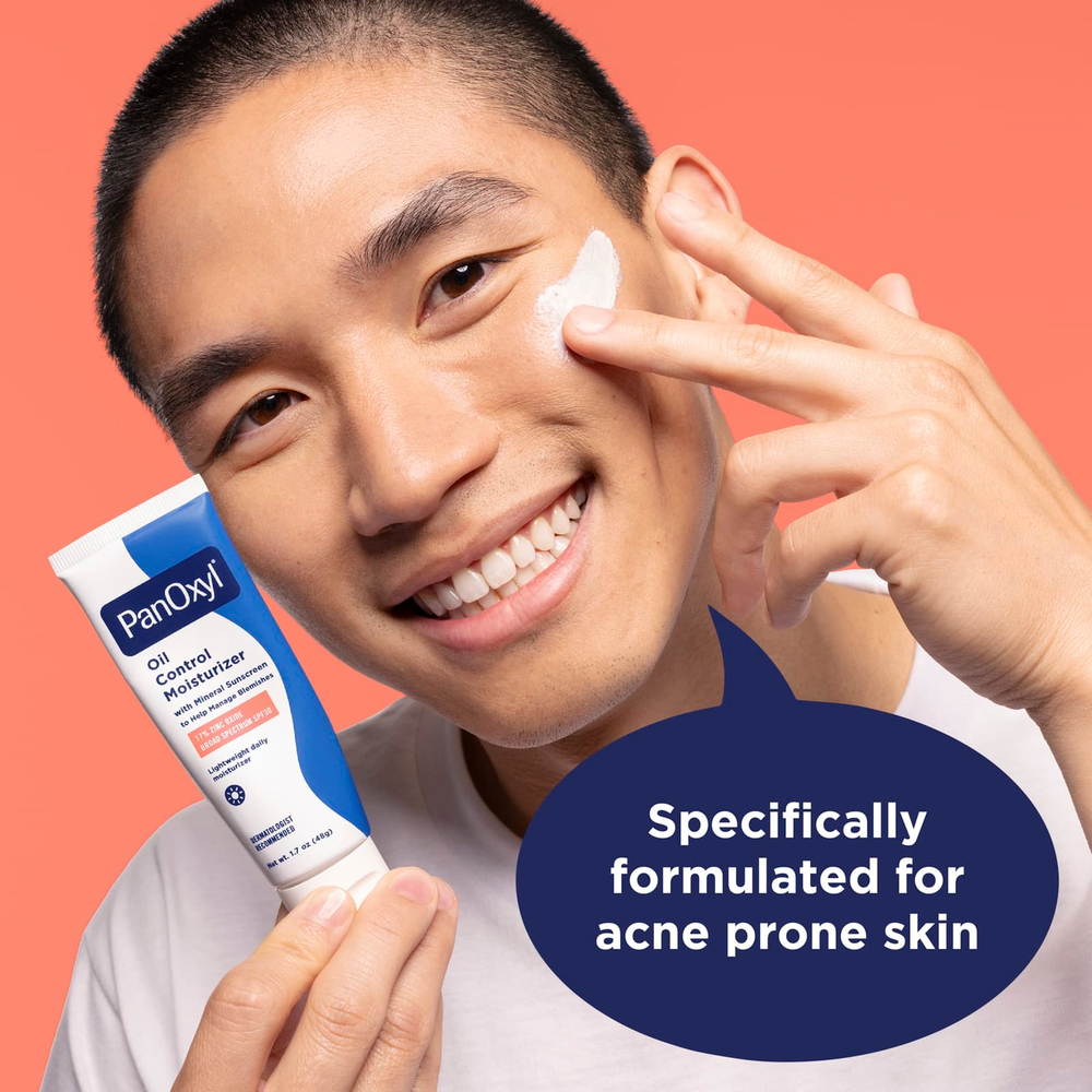PanOxyl, увлажняющий крем для контроля жирности кожи, SPF 30, 48 г (1,7 унции)