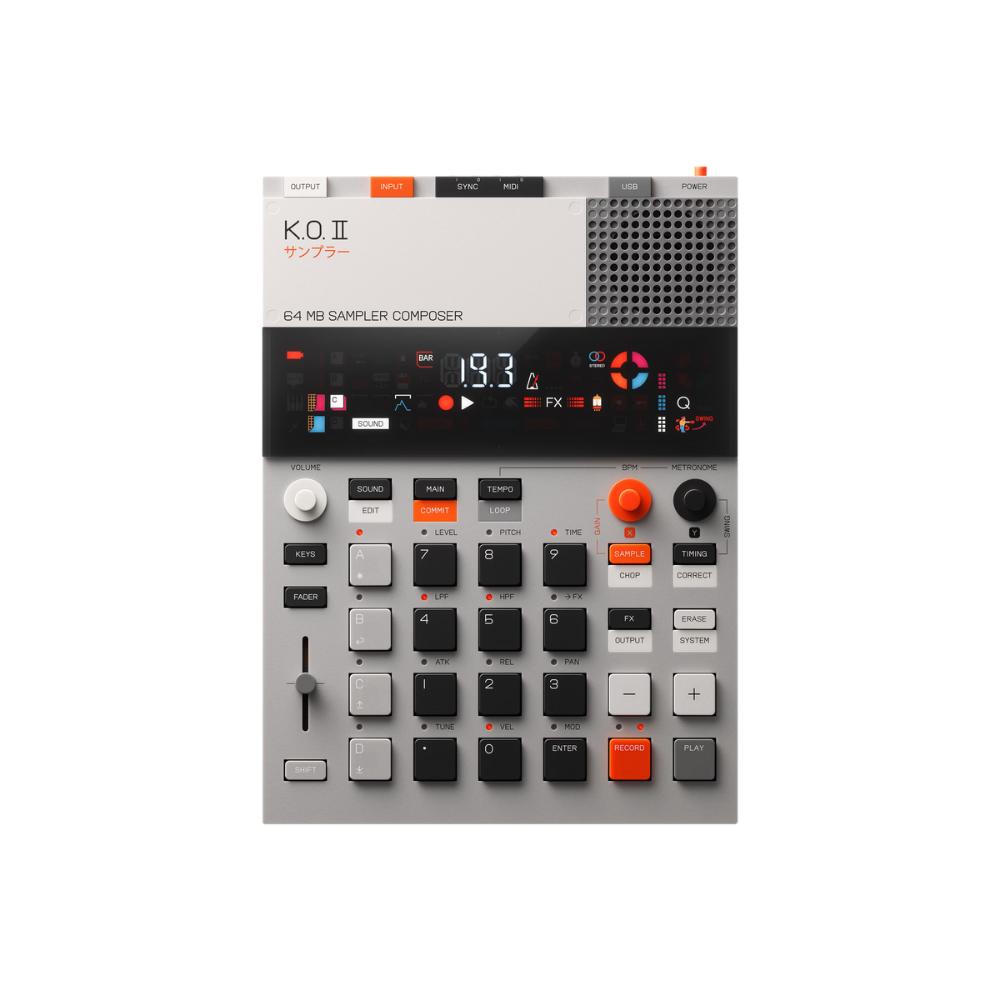 Teenage Engineering EP-133 K.O. II 7 ревизия