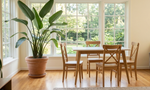 Стол Zip-mebel Сканди 120, Натур/ Белый