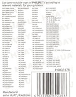 Пульт для Philips универсальный RM-120C Huayu